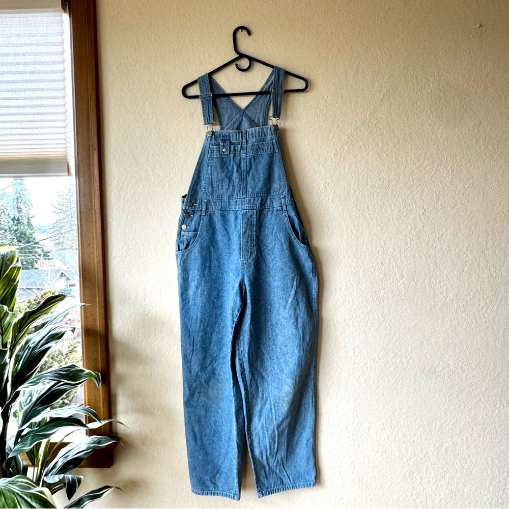 Crossroads Women's Denim Overalls - size M 100% Cotton